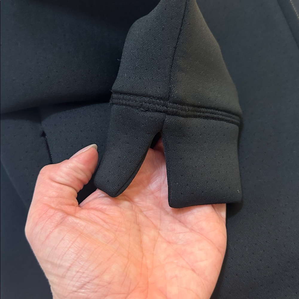 NWT Swing Control Solid Black Zippered Scuba Jack… - image 14